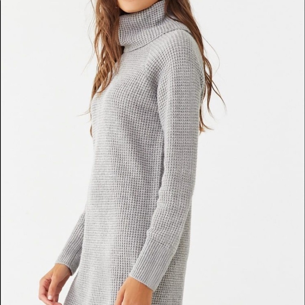 Forever 21 Grey Sweater Dress